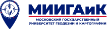Logo Московский государственный университет геодезии и картографии (МИИГАиК)